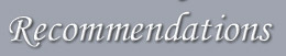 Recommendations
