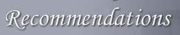 Recommendations